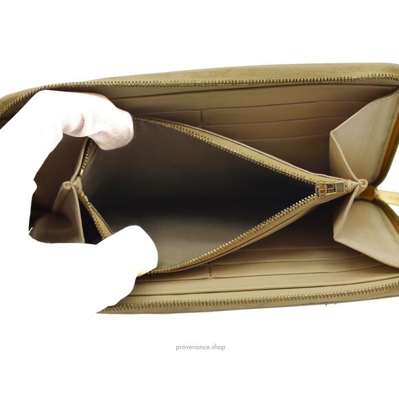 🔴 Celine Multifunction Zip Wallet - Cream Python - Picture 9 of 9